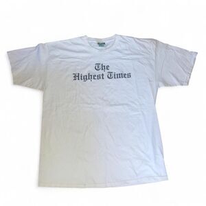 LRG Men's White The Highest Times Tshirt SZ XL